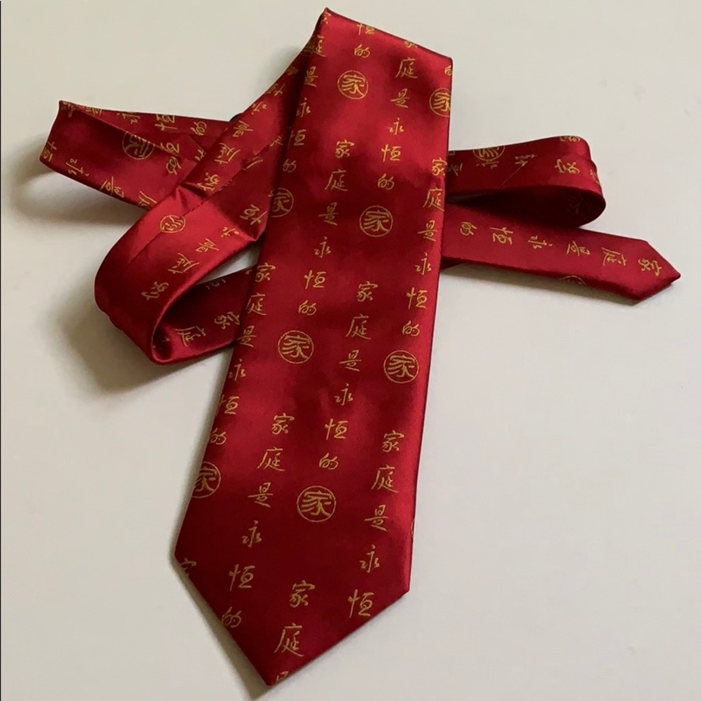 Family Ties 100% Silk Tie